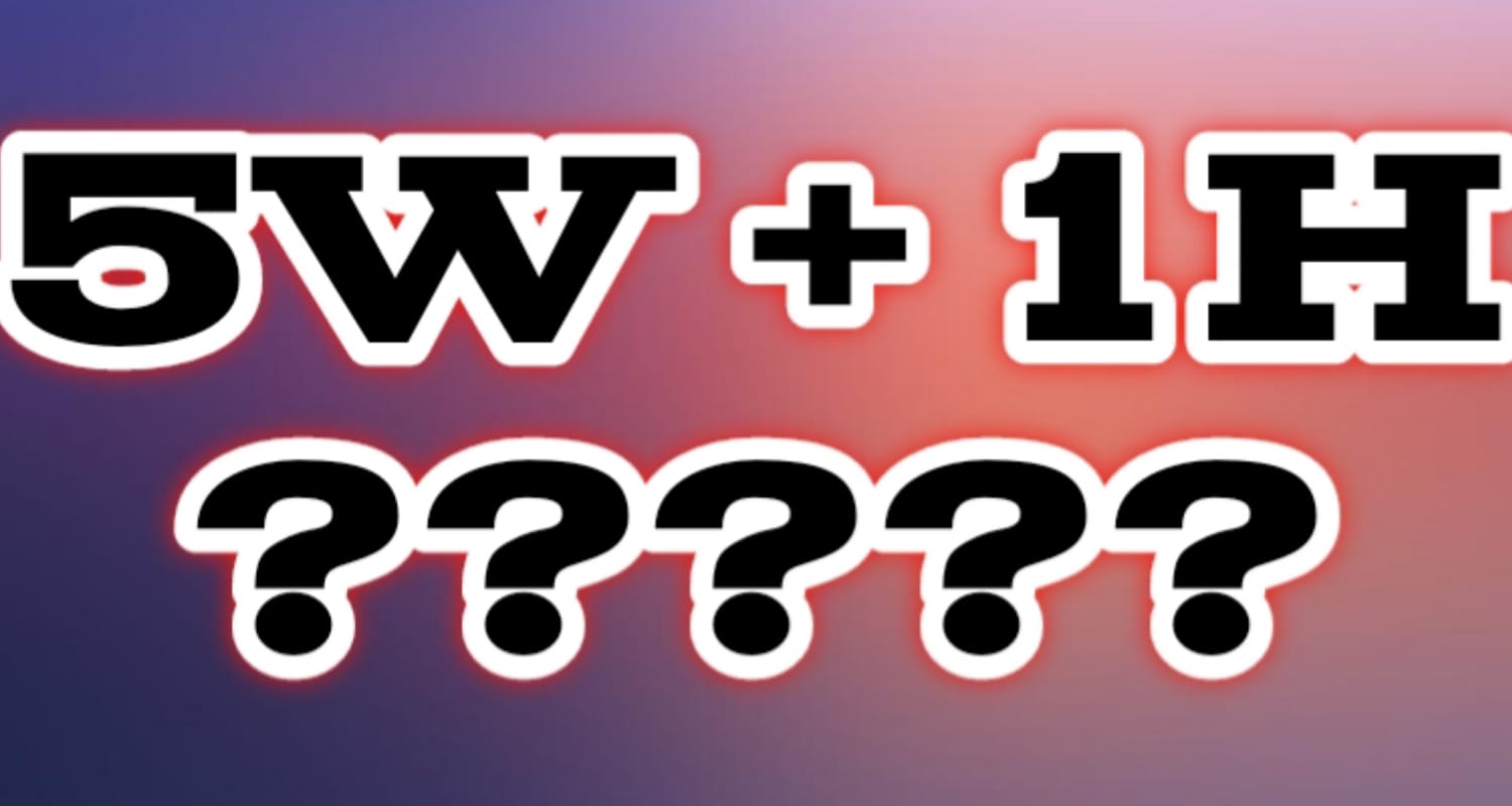 Mengenal Istilah 5W + 1H Beserta Contohnya