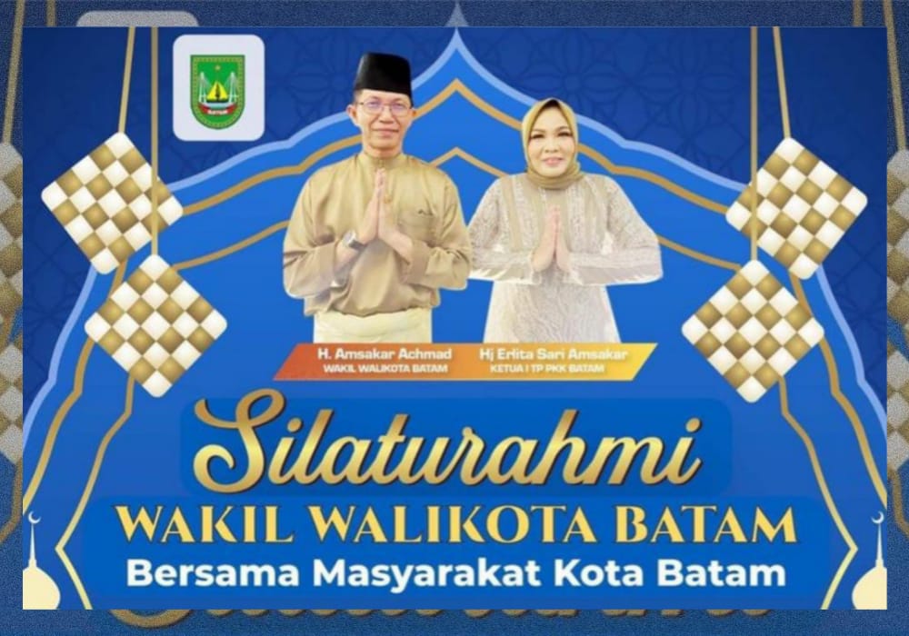 Amsakar Achmad Open House Idul Fitri 2023 dengan Masyarakat Kota Batam
