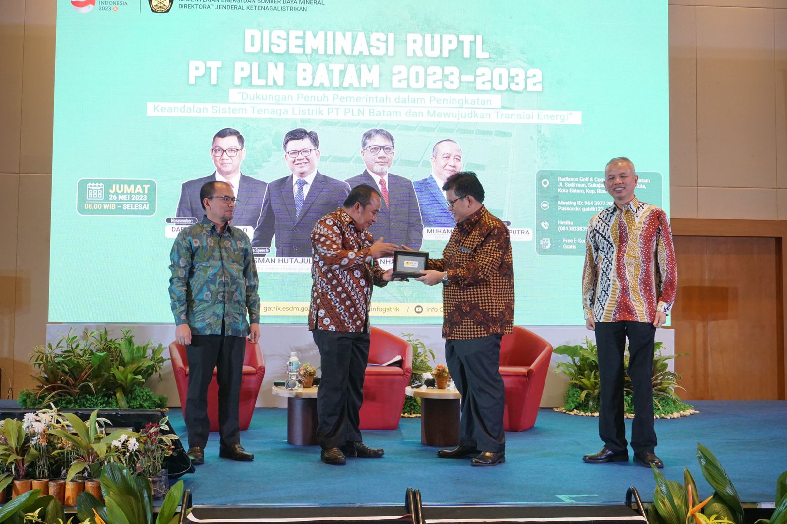 Sahkan RUPTL PT PLN Batam 2023-2032, Pemerintah Dukung PT PLN Batam Tingkatkan Keandalan Sistem