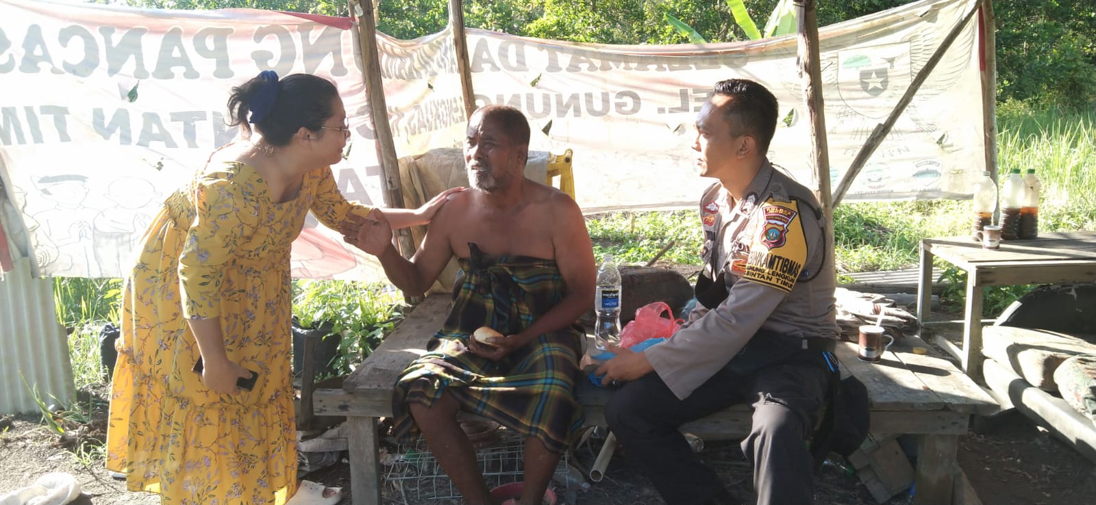 Polsek Bintan Timur Polres Bintan Berhasil Temukan Seorang Lansia yang Dilaporkan Hilang