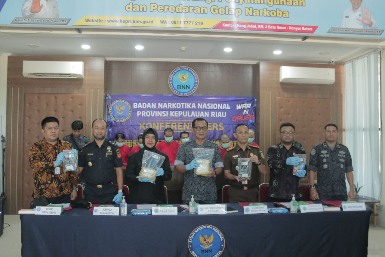 Bea Cukai Batam Bersama Sinergi Lintas Instansi Berhasil Gagalkan Penyelundupan Sabu-Sabu