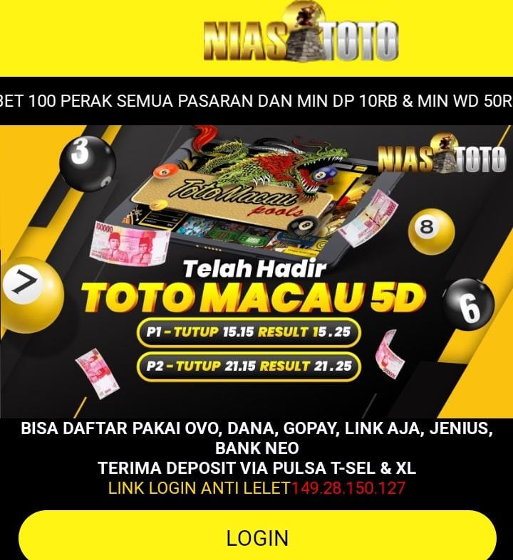 Diduga NiasToto Situs Judi Online