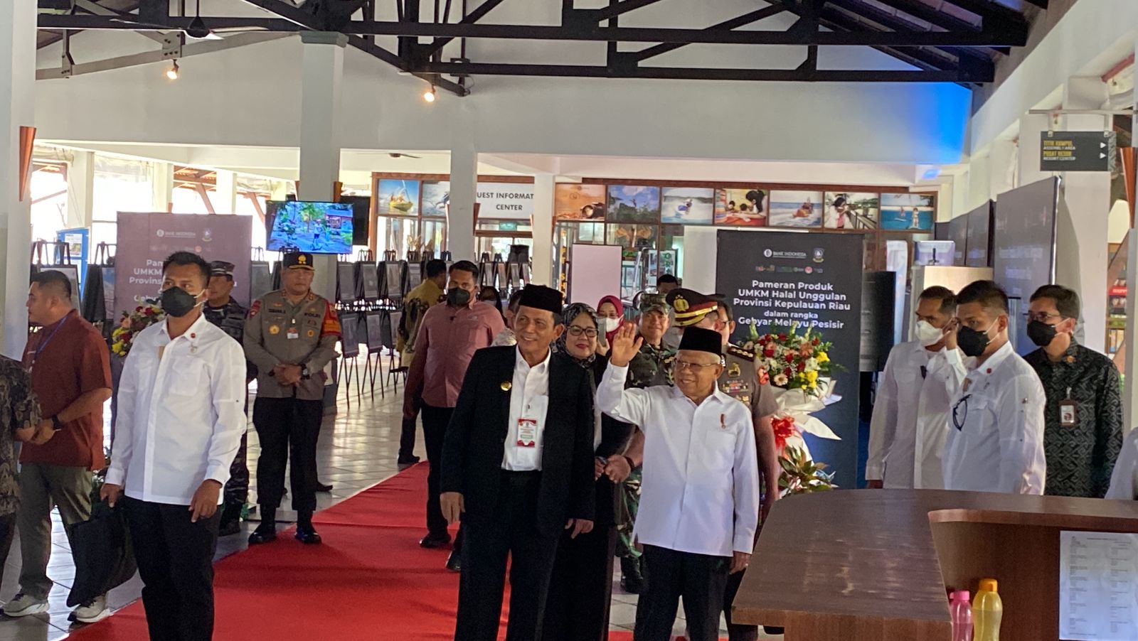 Polres Bintan Turunkan 269 Personil Untuk Pengamanan Kunjungan Kerja Wakil Presiden di Bintan