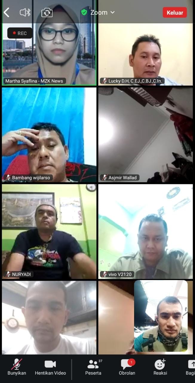 Webinar gratis MZK Institute sSeri 24 Digelar Kembali tentang Seri Kode Etik Jurnalistik Pasal 8