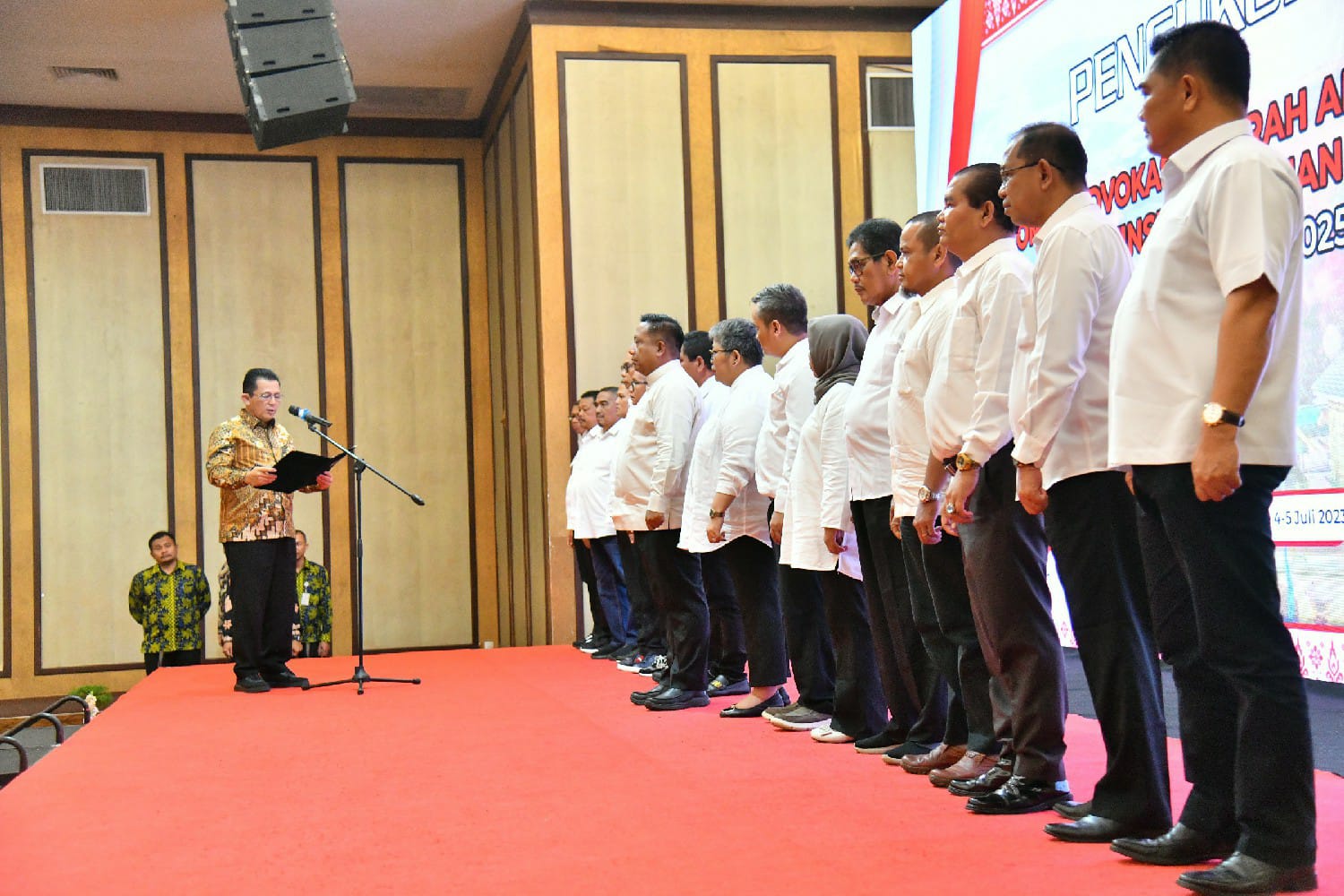 Gubernur Ansar Ahmad Kukuhkan Komite Advokasi Daerah Anti Korupsi Kepri