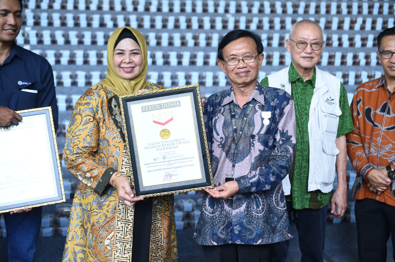 Provinsi Kepri Pecahkan Rekor MURI Untuk Dukung GNPIP