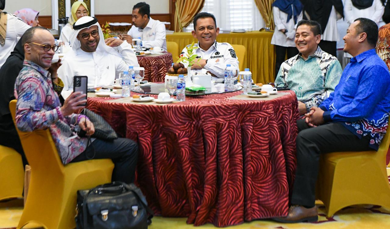 Gubernur Ansar Paparkan Berbagai Potensi Investasi Saat Menjamu Kunjungan Dubes UEA di Kepri