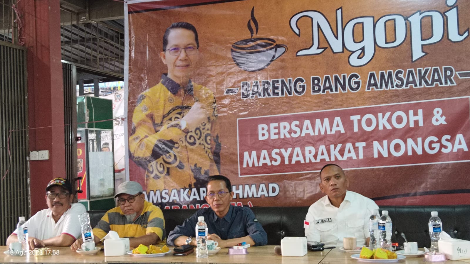 Ngopi Bareng Bang Am di Nongsa, Amsakar: Kota Batam Sebagai Rumah Besar Saya