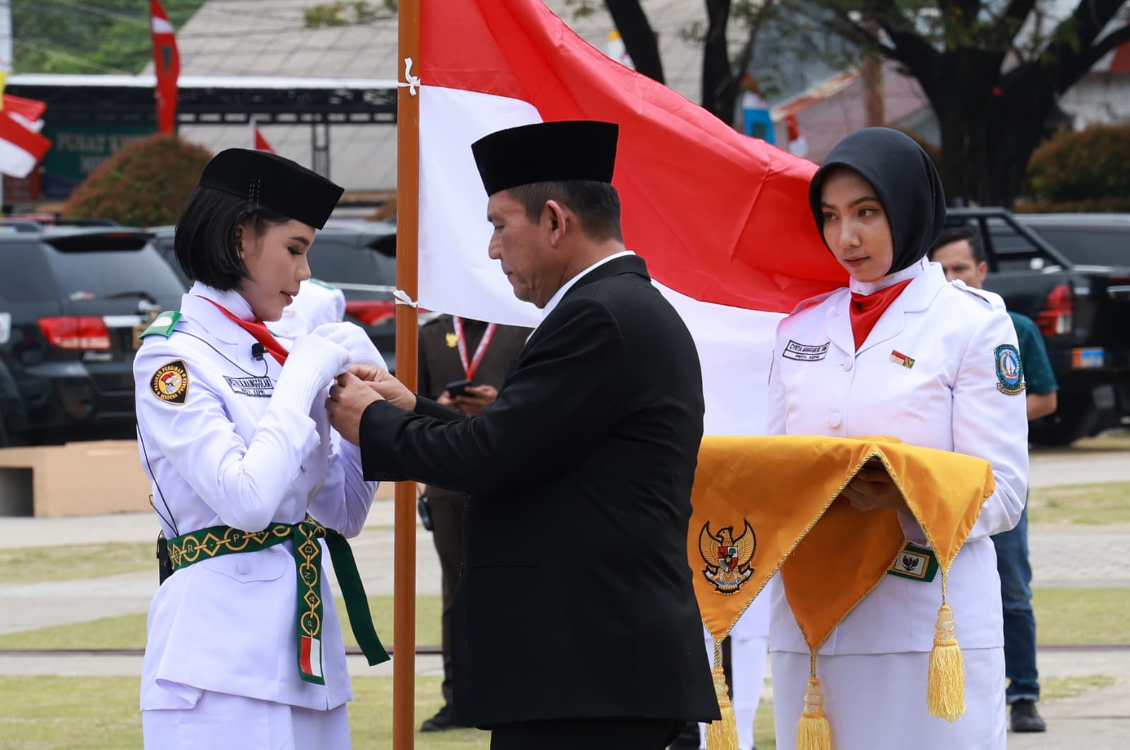 Gubernur Ansar Kukuhkan 33 Anggota Paskibraka 2023 Tingkat Provinsi Kepri