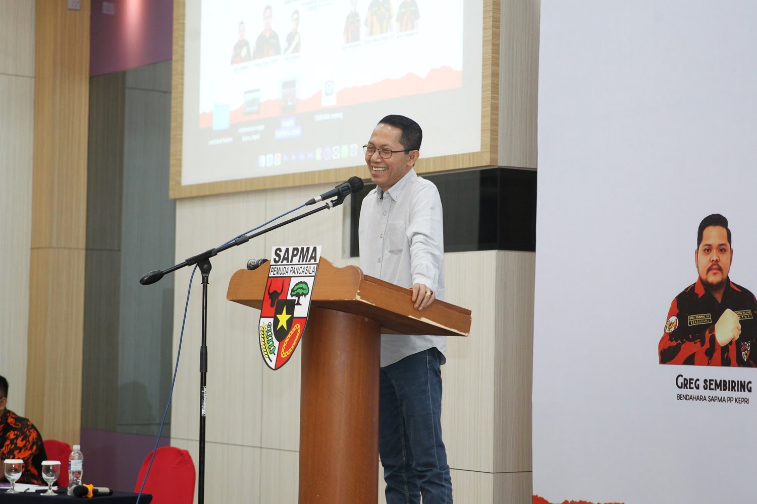 Pesan Amsakar Saat Membuka Musywil SAPMA Pemuda Pancasila