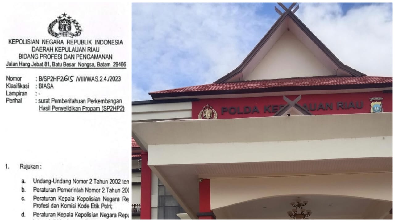 Propam Polda Kepri Periksa AKBP Robby Topan Manusiwa Terkait Dugaan Tindakan Kewenangan