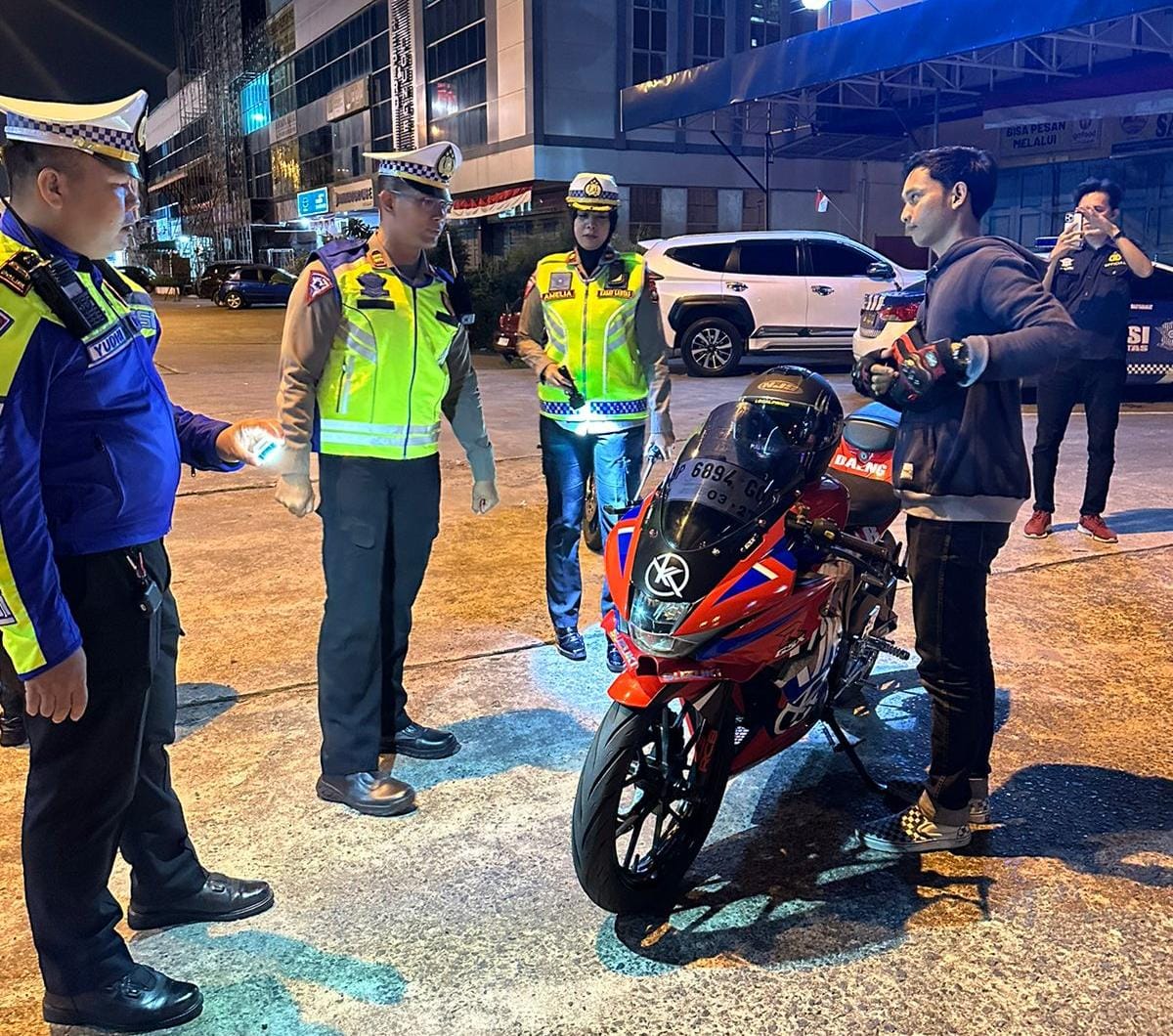 Satlantas Polresta Barelang Laksanakan Patroli Cipta Kondisi