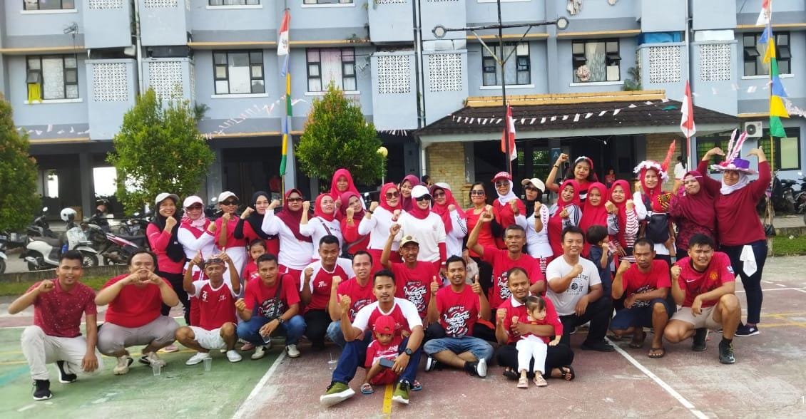 Meriahkan HUT RI ke 78, Rusunawa Pemko Tembesi Gelar Berbagai Lomba