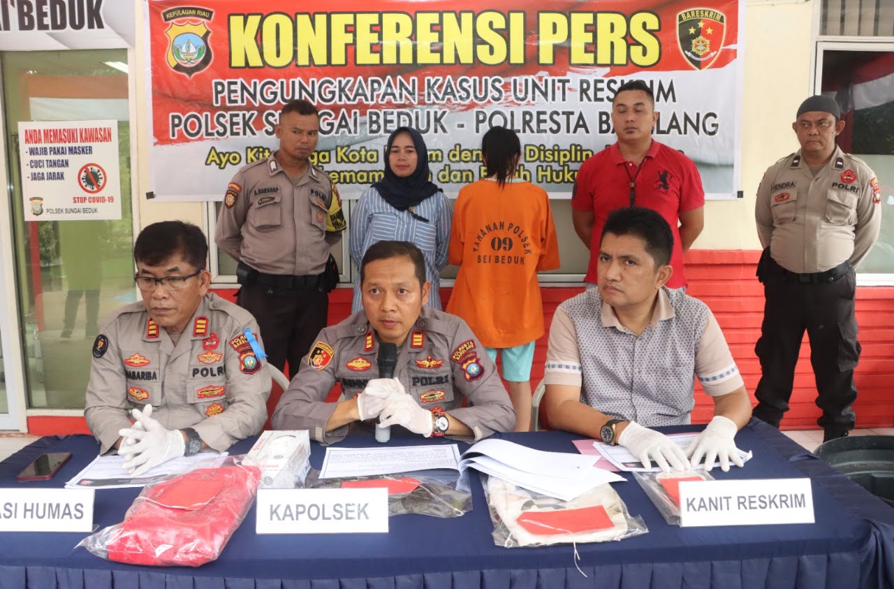 Polsek Sei Beduk Ungkap Pelaku Pembuang Bayi Hingga Meninggal Dunia