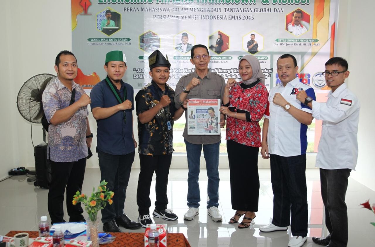 Launching Mimbar Mahasiswa, Amsakar: Kualitas SDM Merupakan Jawaban Untuk Memenangkan Kompetisi