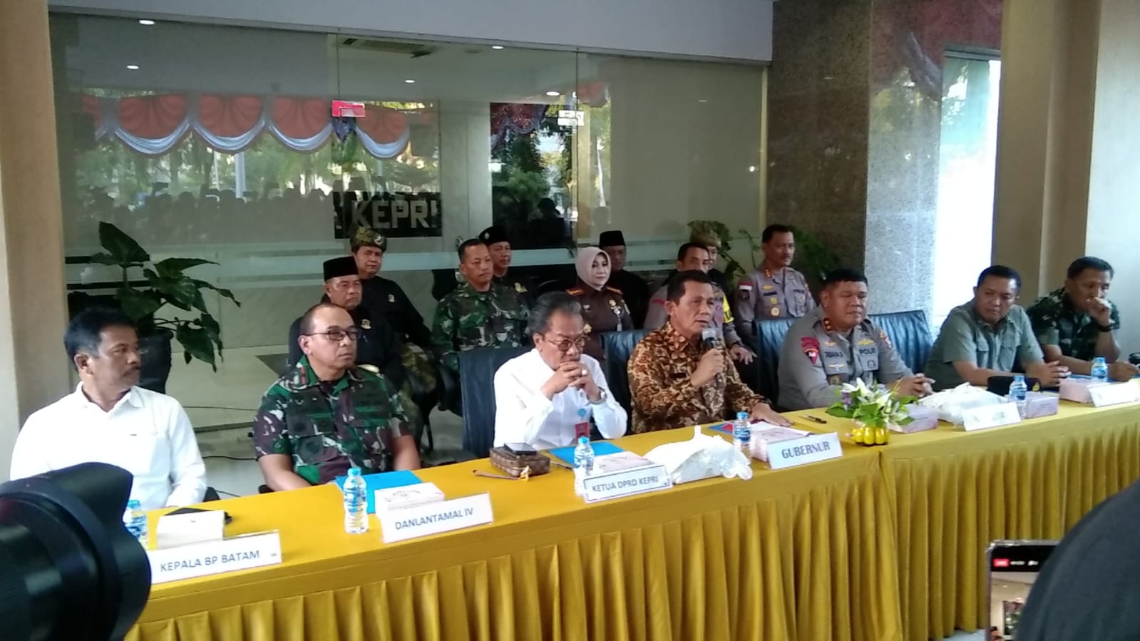 Gubernur Kepri dan Forkopimda Himbau Masyarakat Menjaga Kamtibmas
