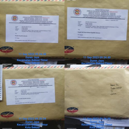 JPKP Kirimkan Surat Permohonan KERAMAT ke Instansi Pemerintah Pusat Terkait Rempang Galang