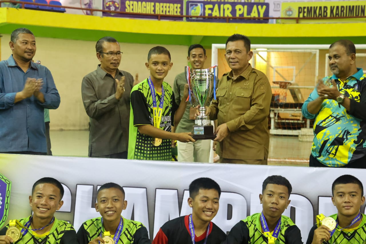 Ansar Ahmad Resmi Tutup Kejuaraan Gubernur Cup Tahun 2023 Zona Vl Kabupaten Karimun