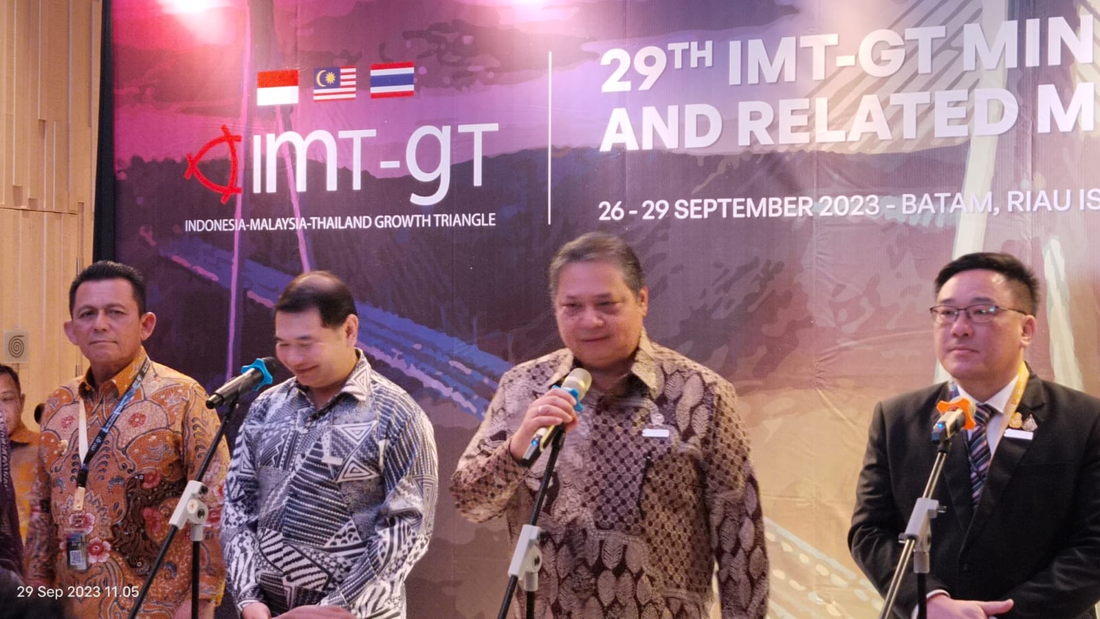 Peringati IMT-GT Ke 30 Tahun, Menko Airlangga Hartarto Tekankan Integrasi Kawasan dan Sinergi dengan Masterplan Konektivitas ASEAN 2025