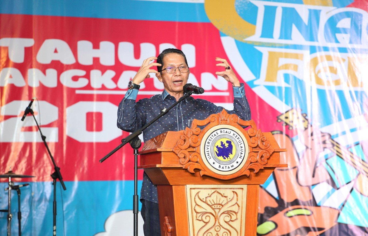 Amsakar Achmad Mengajak Mahasiswa UNRIKA Tumbuhkan Jiwa Entrepreneur