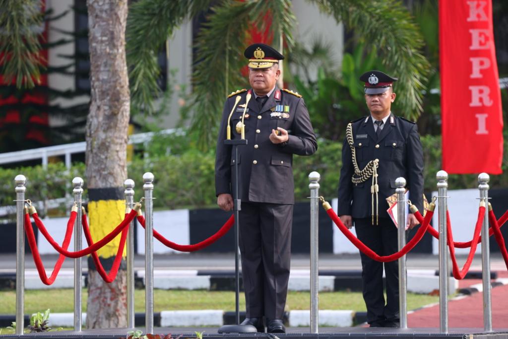 Pesan Kapolda Tabana Bangun Saat Pimpin Upacara Peringatan Hari Pahlawan Tahun 2023