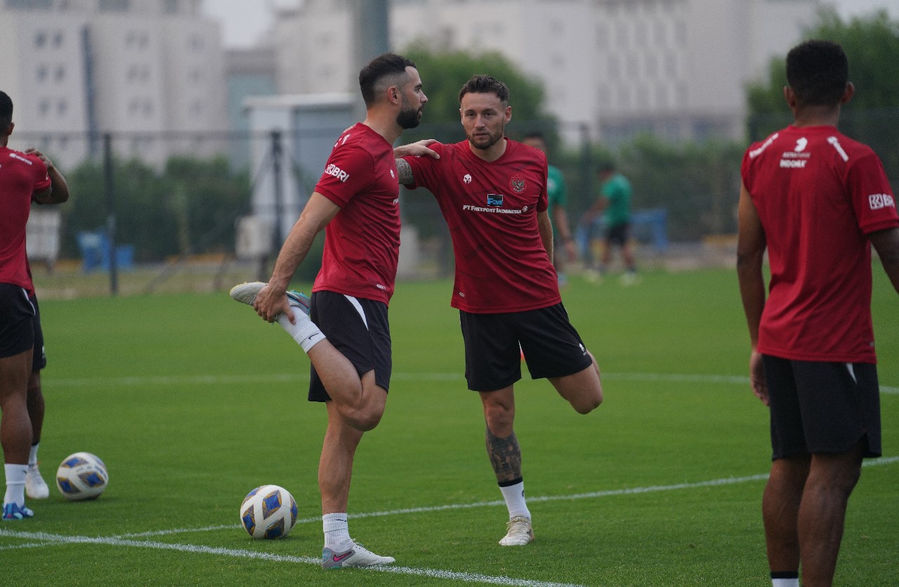 Gelar Latihan Perdana di Irak, Timnas Indonesia vs Irak