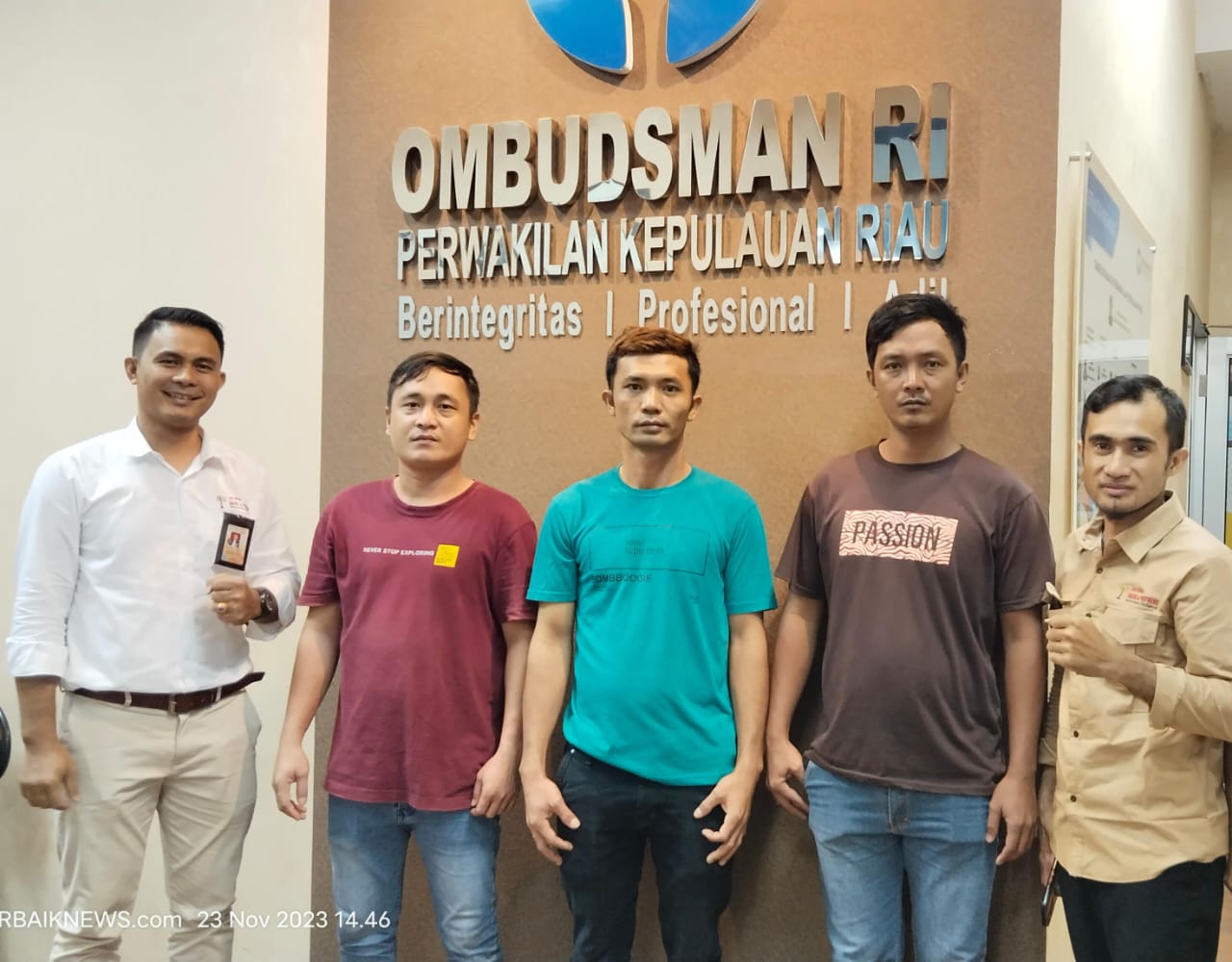 LBH Elang Maut Datangi Ombudsman Provinsi Kepri Terkait Dugaan Maladministrasi UPT Pengawas Ketenagakerjaan Kota Batam