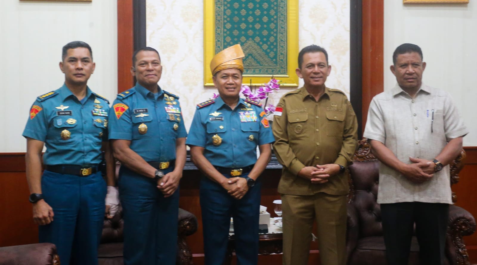 Wujudkan Visi Misi Pemprov Kepri, Gubernur Ansar Silaturahmi dengan Pangkogabwilhan I