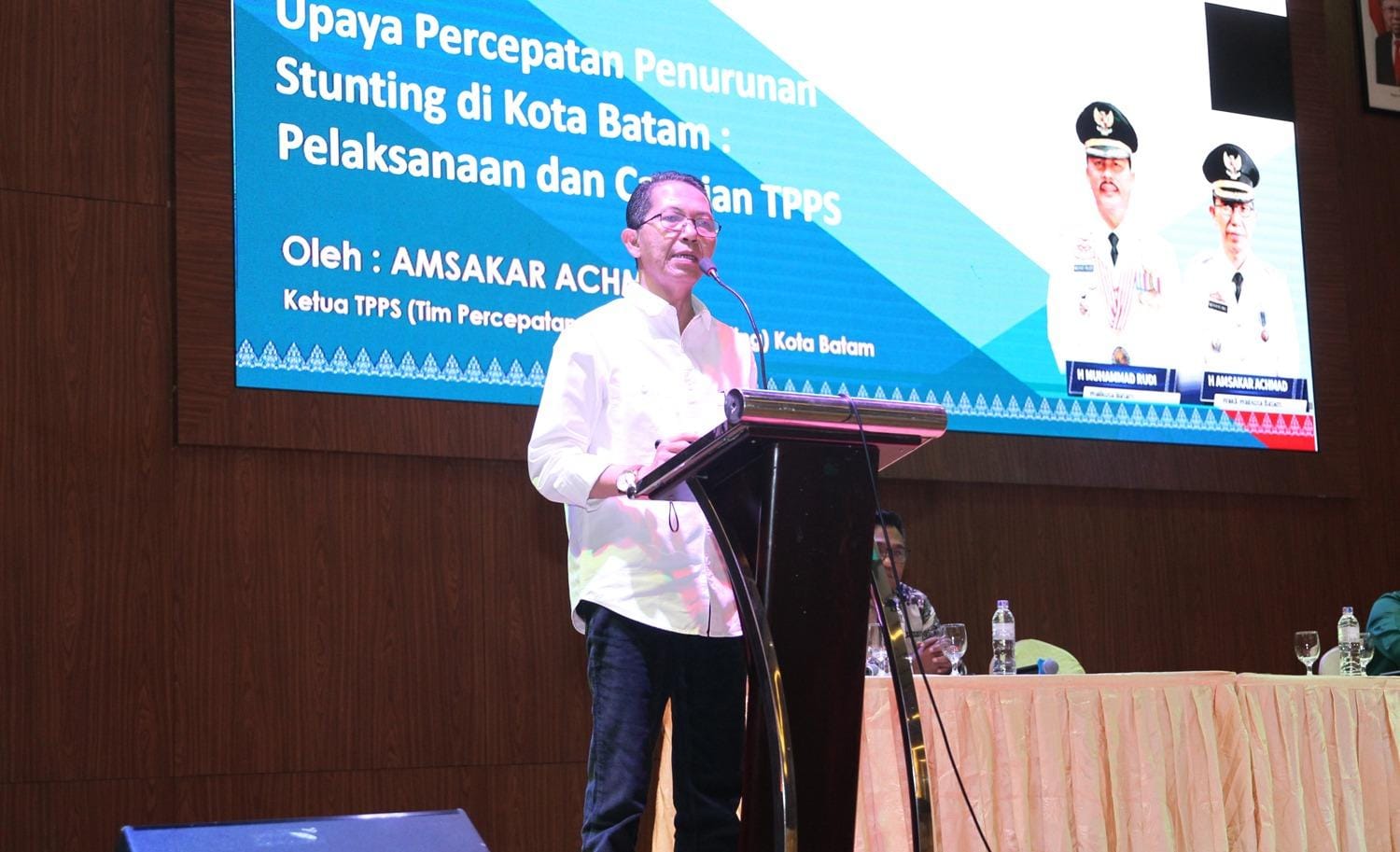 Amsakar Achmad Jadi Narasumber di Acara Upaya Percepatan Penurunan Stunting di Kota Batam