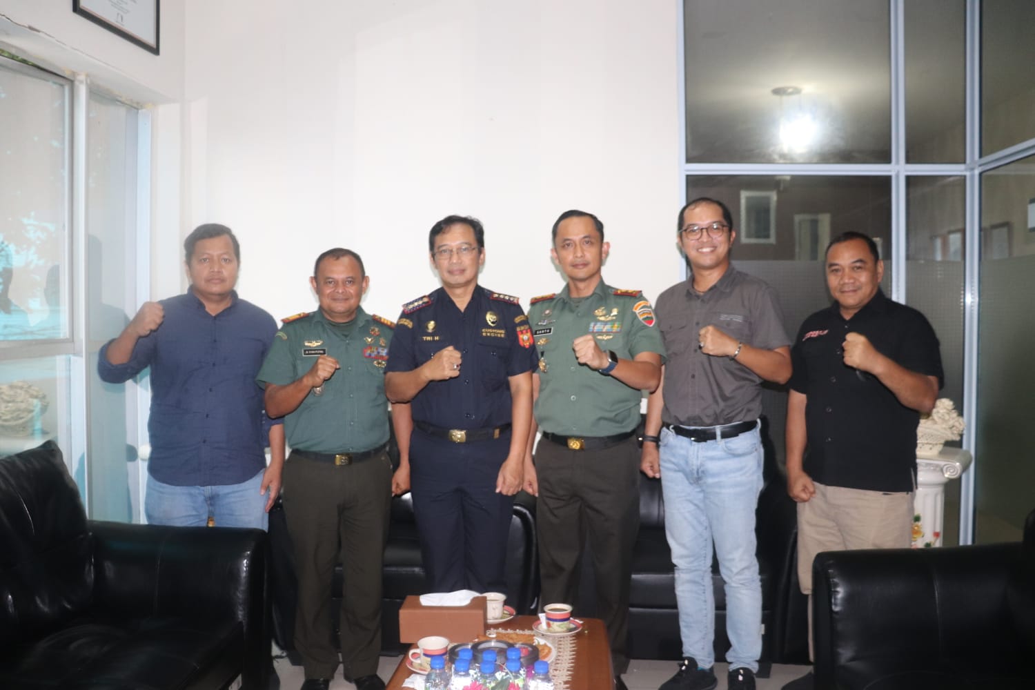 Dandim 0315/Tanjungpinang Dukung dan Support Penuh Bea Cukai Terkait Pengawasan Narkoba dan Barang Ilegal
