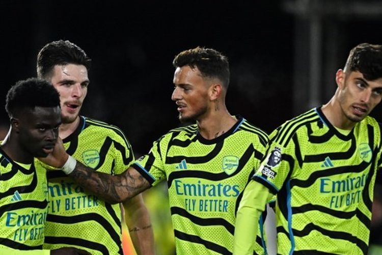Hasil Nottingham Forest Vs Arsenal