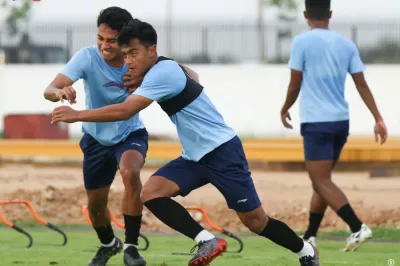 Arhan Gabung Pemusatan Latihan Suwon FC di Bali