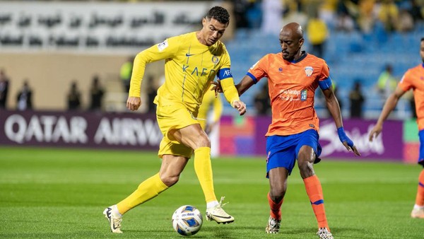 Gol Ronaldo Antar Al Nassr Kalahkan Al Feiha di Liga Champions Asia