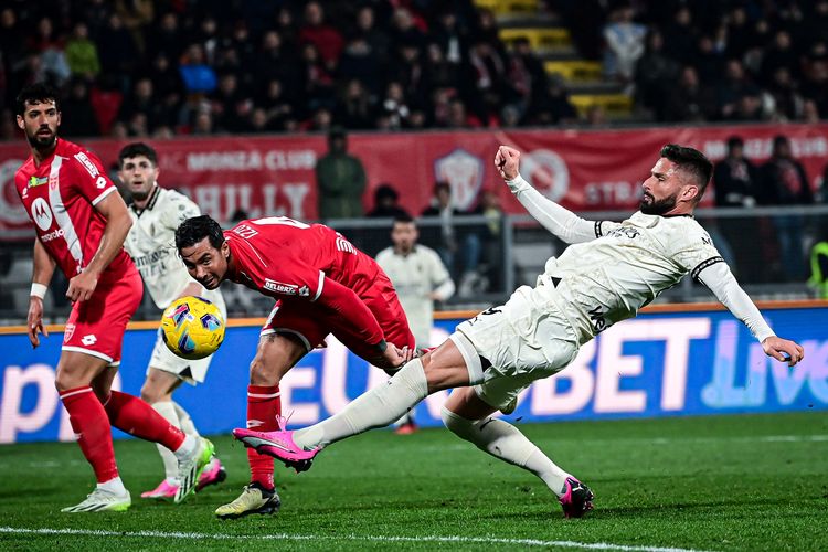 Hasil Monza Vs Milan 4-2, Kali Pertama Monza Bekuk Rossoneri!