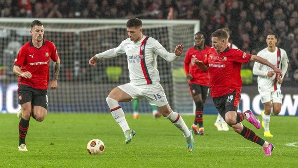 Rennes Vs Milan: Kalah 2-3, Rossoneri Tetap ke 16 Besar Liga Europa