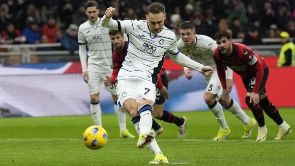 AC Milan Tertahan 1-1 Oleh Atalanta di Kandang