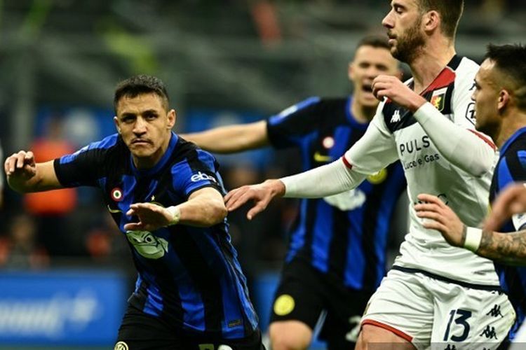 Hasil Inter Vs Genoa 2-1: I Nerazzurri Menang