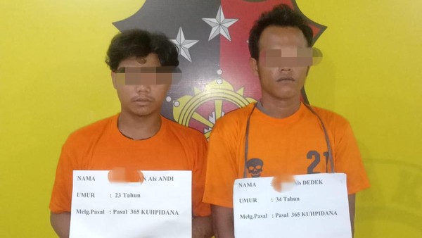 Dua dari Empat Pelaku Merampok, Remaja Bermodus Beri Tumpangan