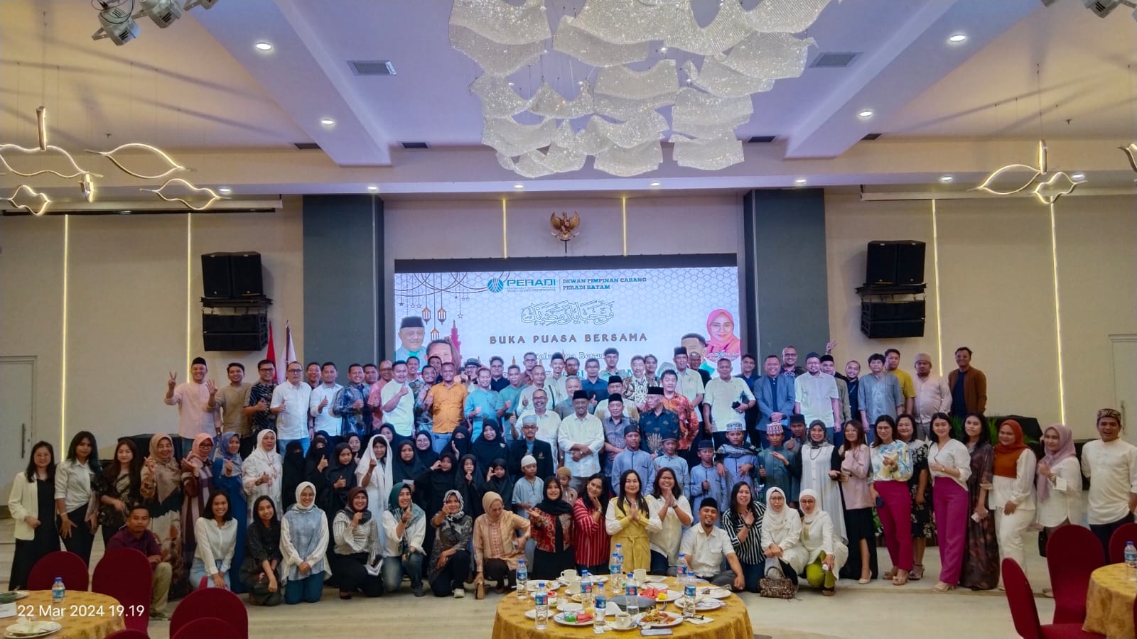 Keluarga Besar DPC PERADI Batam Bagikan Takjil dan Buka Bersama dengan Anak Yatim Piatu