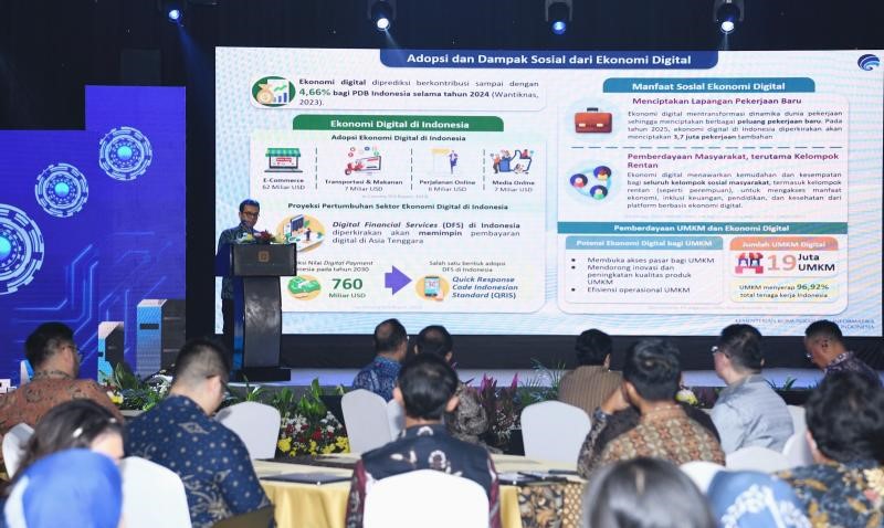 Pemerintah Dorong Riset Ekonomi Indonesia Digital 2045