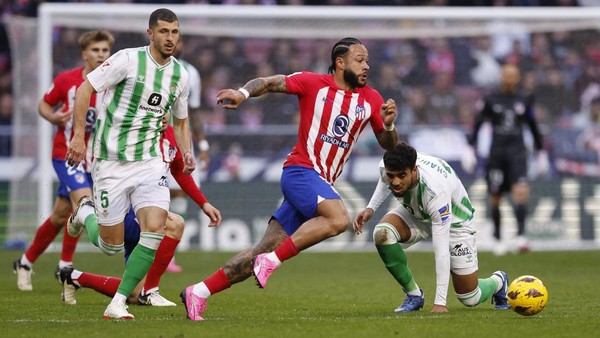 Atletico Madrid Vs Real Betis: Alvaro Morata dkk. Menang 2-1