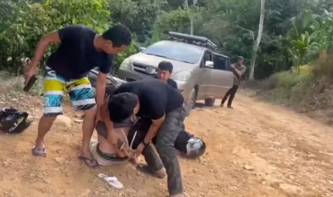 Pelarian Berakhir! Buronan Pembunuhan di Singkawang Ditembak Polis