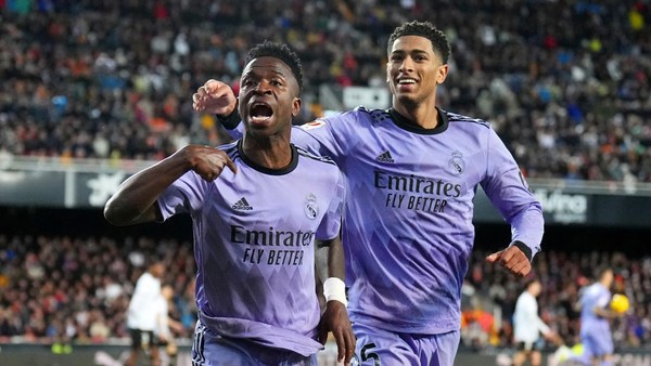 Vinicius Selamatkan Los Blancos dari Kekalahan