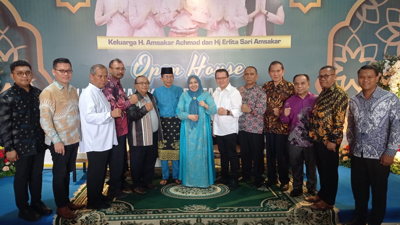Open House Idul Fitri Wawako Dihadiri Para Pimpinan Lembaga Gereja