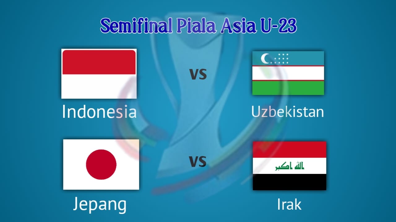 Jadwal Piala Asia U-23 2024 Indonesia vs Uzbekistan dan Jepang Vs Irak
