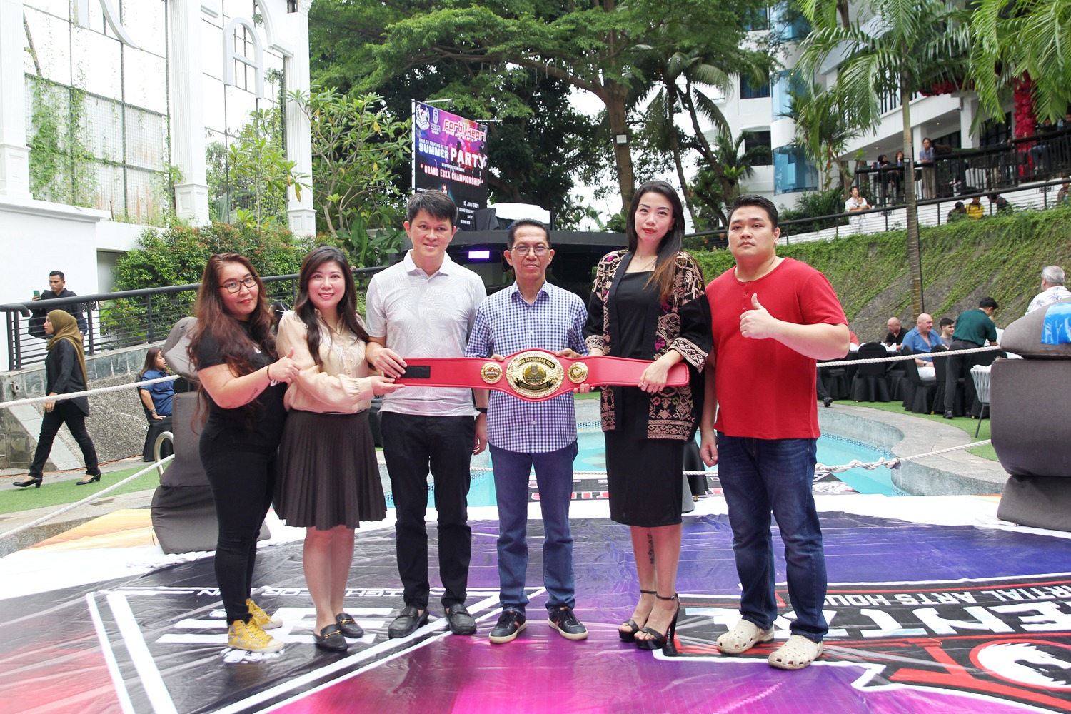 Amsakar Achmad Membuka Secara Resmi Forbi Kepri Mixed Martial