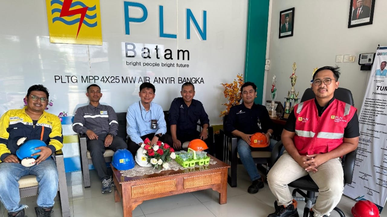 PT. NTP Benchmarking ke PLTG MPP Air Anyir Sebagai Wujud Kontribusi PLN Batam dalam Kemajuan Teknologi