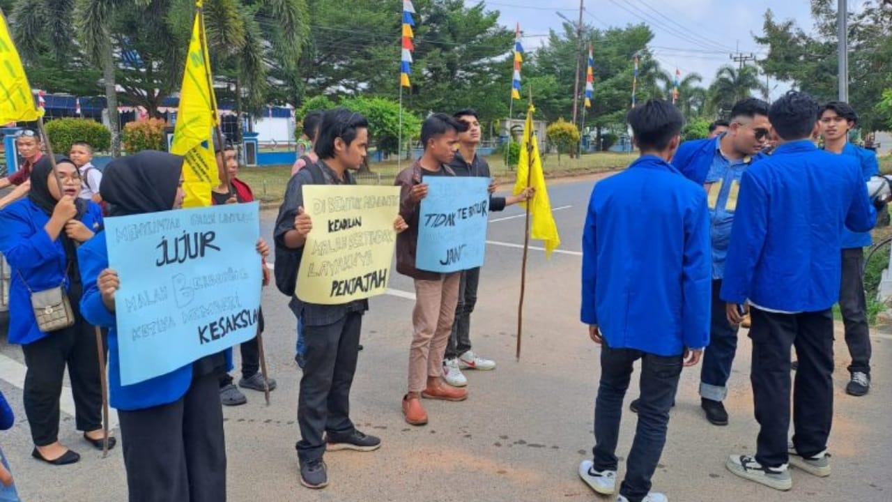 PC-PMII Gelar Aksi Demo Terkait Dugaan Deposito Bodong Oknum Hakim PN Tanjungpinang