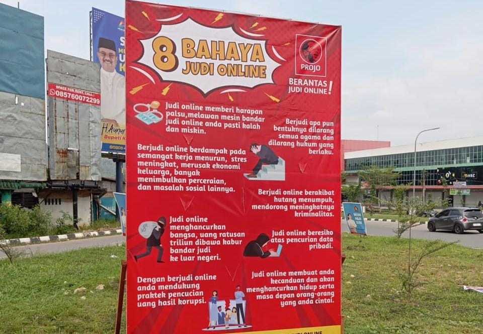 PROJO Kepri Edukasi Masyarakat Lewat Puluhan Baliho