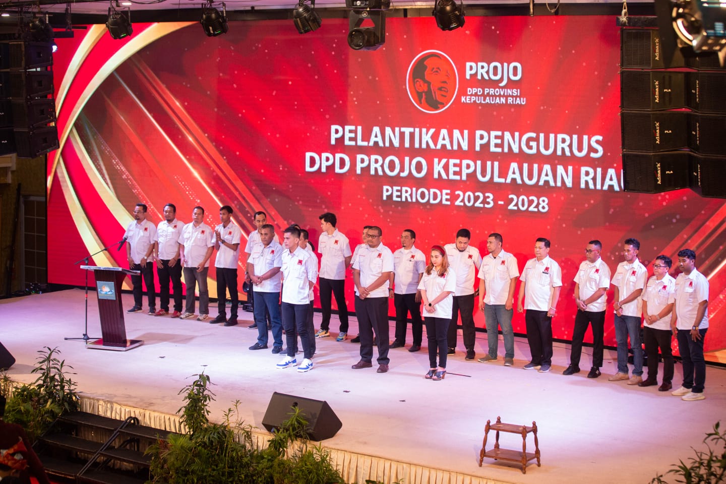 PROJO Resmi Dukung Amsakar Achmad-Li Claudia pada Pilwako Batam 2024